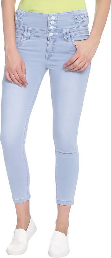 Broadstar Skinny Women Light Blue Jeans Broadstar Skinny Women Light Blue Jeans Online At Best Prices In India Flipkart