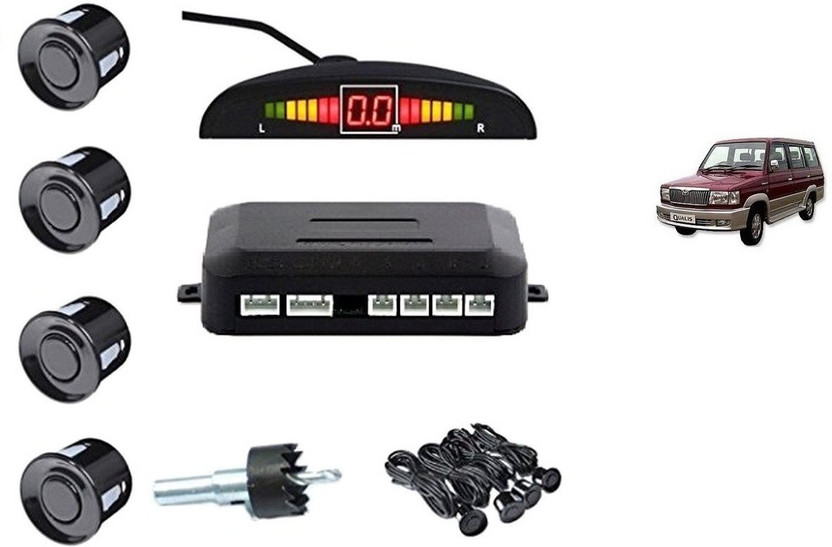 Typhon PS5262 Optimum Car parking Sensor Black For Qualis Parking Sensor(Ultrasonic Systems)