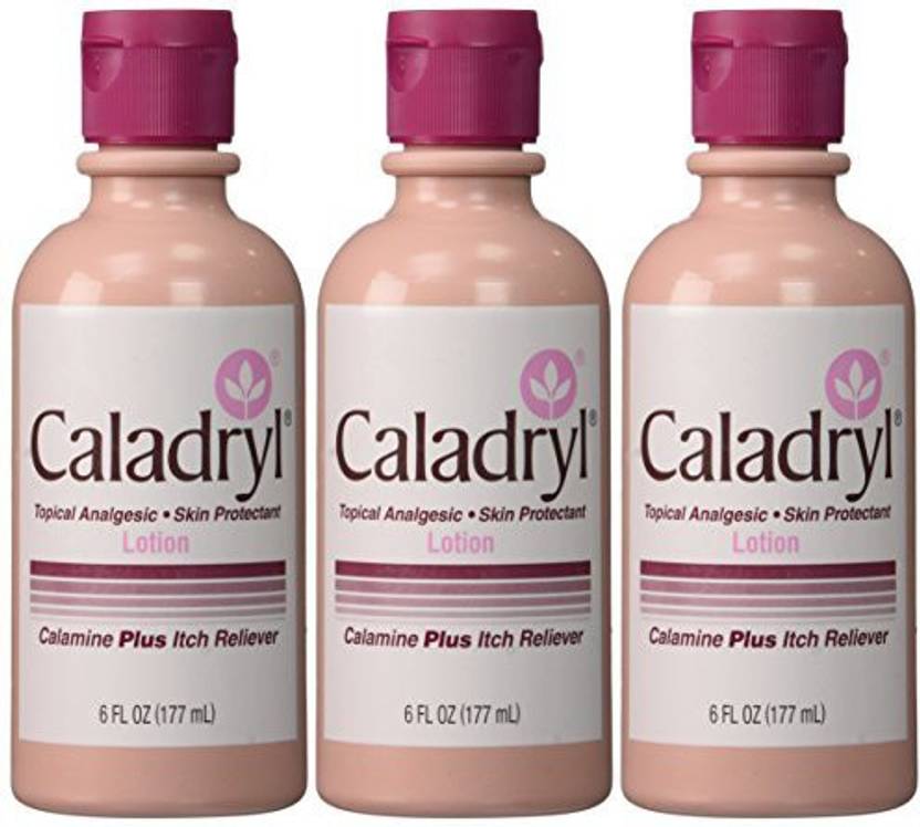 Caladryl Lotion, Calamine Plus Itch Reliever Bottles Pack of 3 Price