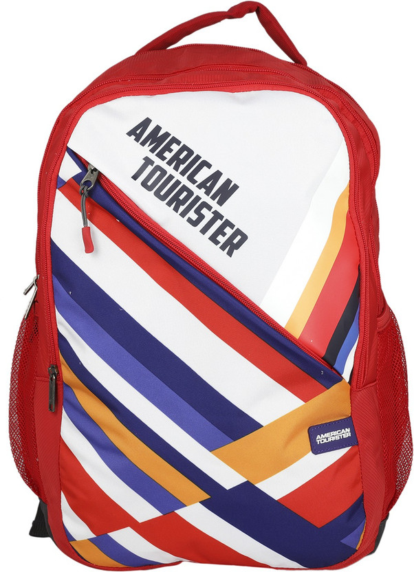 american tourister bag red