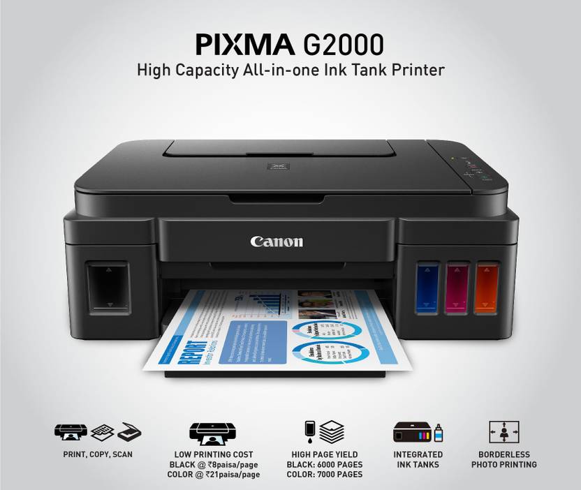 Canon Pixma G 2000 Multi-function Printer