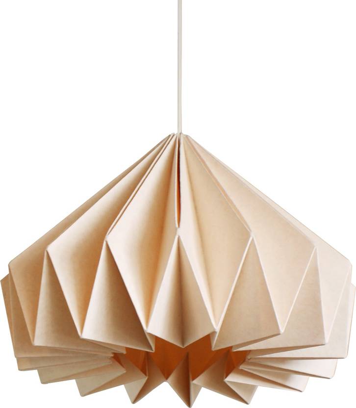Brownfolds Light Peach Paper Origami Lampshade Vanilla Bliss Dual Brownfolds Light Peach Paper Origami Lampshade Vanilla Bliss Dual Pack Ceiling Lights Hanging