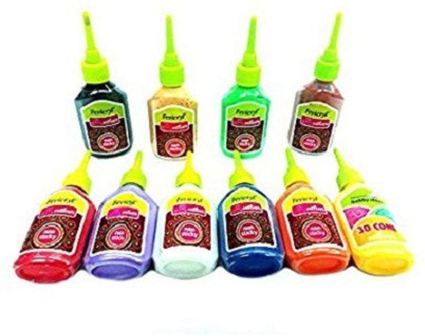 Fevicryl Non Sticky 3D Cone Out Liners Multicolored Set