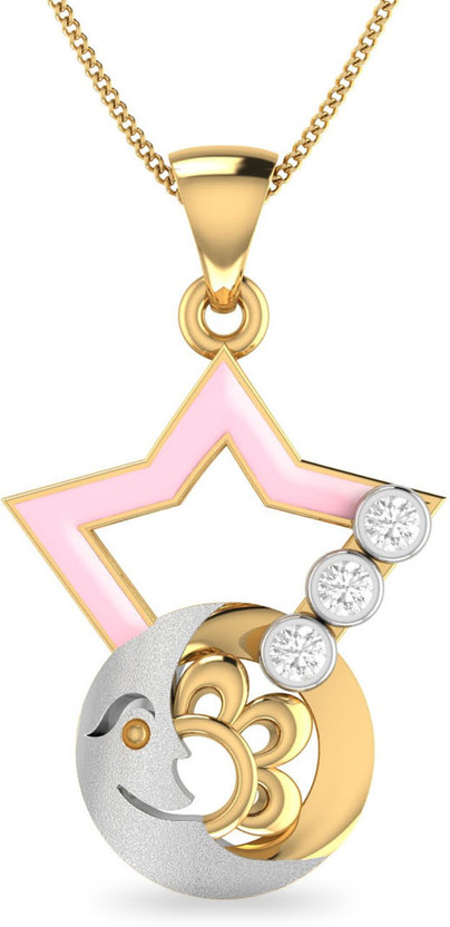 PC Jeweller The Deewakar 22kt Yellow Gold Pendant
