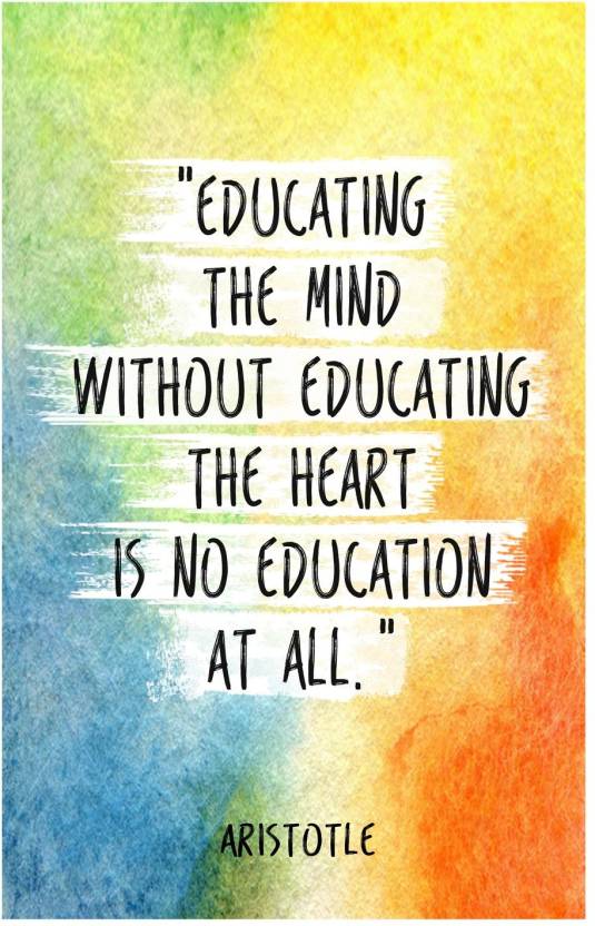 Aristotle Quote on Education Poster (18 inch x 12 inch) Paper Print ...