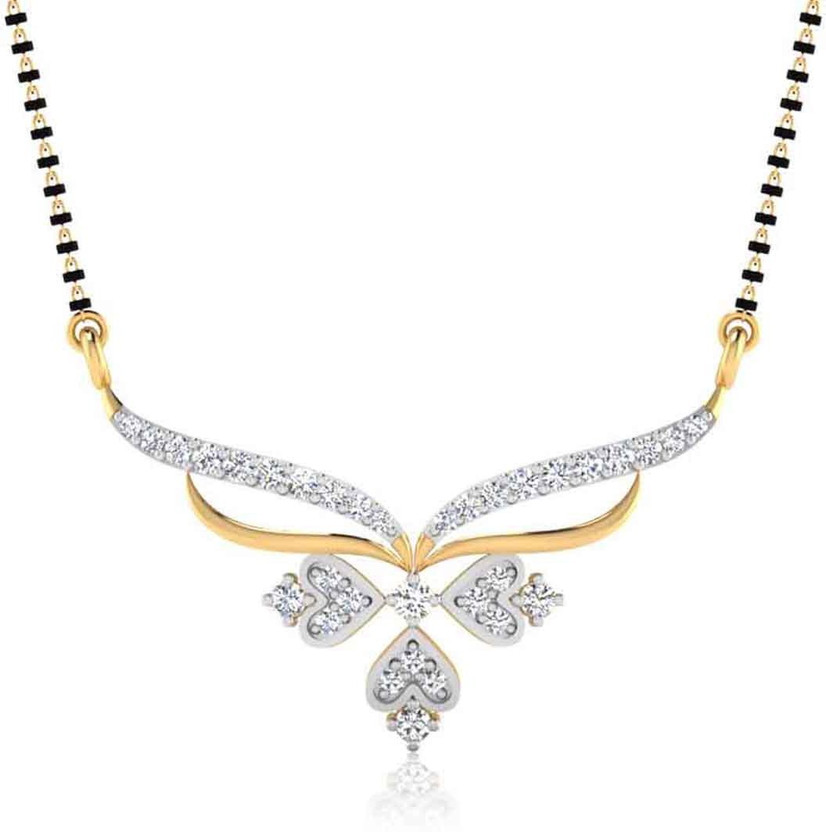 swarovski diamond mangalsutra