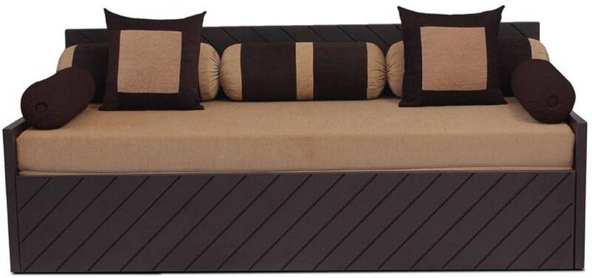 Auious Home Kaiden 2 Pillows 5 Bolsters Double Fabric Sofa Auious Home Kaiden 2 Pillows 5 Bolsters Double Fabric Sofa Bed