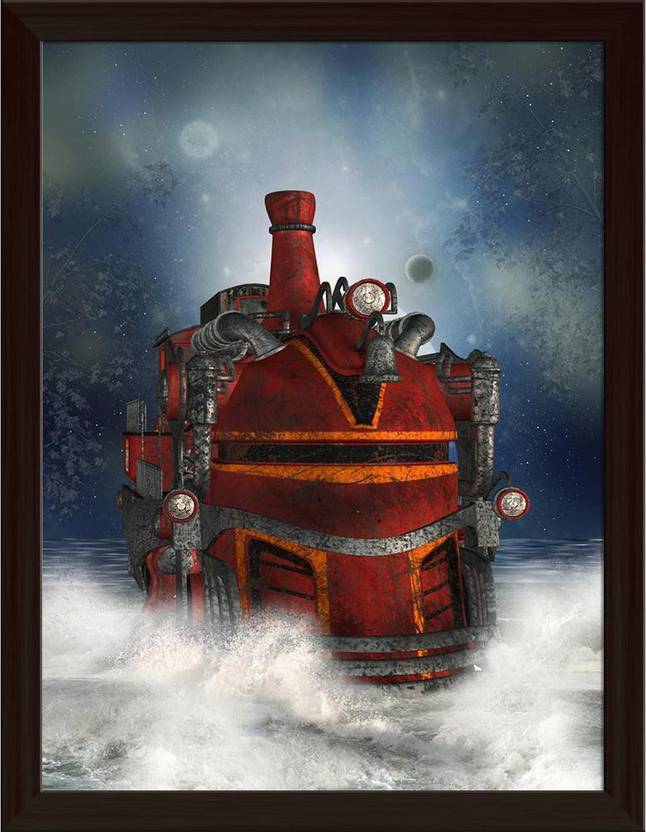 Artzfolio Fantasy Scene With Steampunk Style In The Ocean
