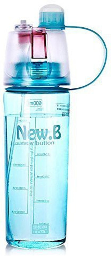 Portable Water Drinking Bottle Sports Plastic Spray Water Bottle School Bottle