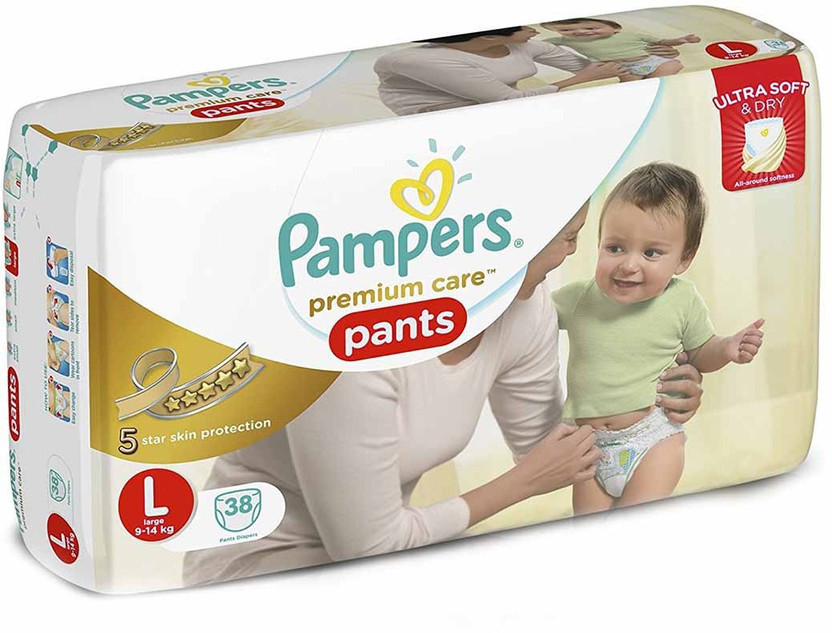 pampers premium care pants flipkart