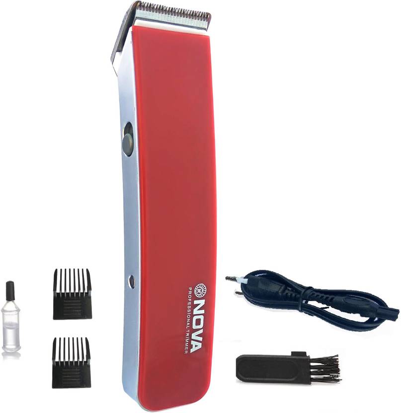 NOVA Ns216Red Runtime 45 min Trimmer for Men Price in India Buy