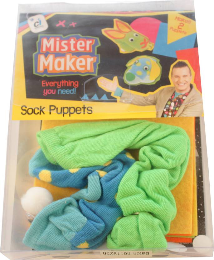 Mister Maker Sock Puppets Hand Puppets Price in India Buy Mister