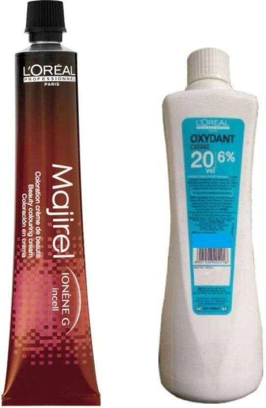 L'Oréal Paris Majirel No.8.3 Tube + Developer 20 Vol , Light Blonde