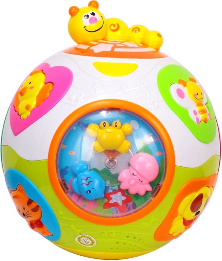 Goappugo Musical Learning Ball With Automatic Rotation Music