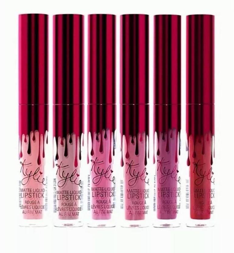 Kylie Valentine Collection Matte Liquid Lipstick Set Of 6 Pcs