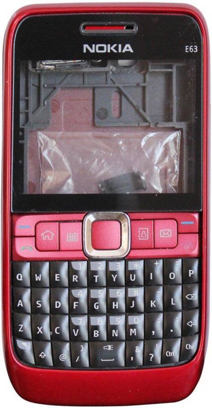 Nokia Nokia E63 Red Front Back Panel Buy Nokia Nokia E63