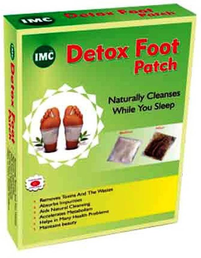IMC Detox Foot Patch 10pcs Price in India Buy IMC Detox Foot Patch