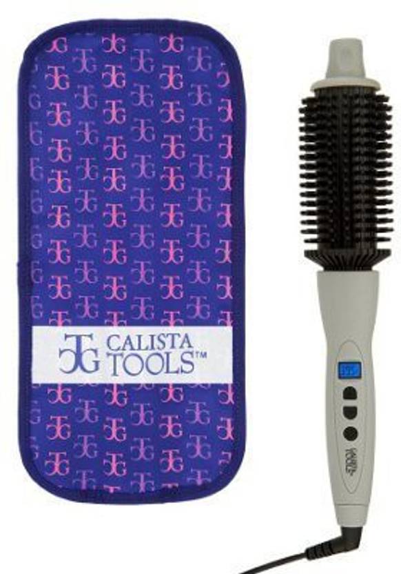 Calista Perfecter Pro Grip Heated Round Brush Bag 1 Grey
