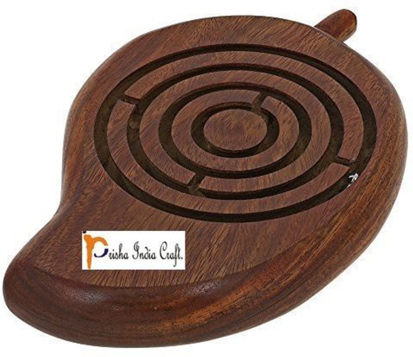 Wooden Labyrinth Board Game Ball In Maze Puzzle Handcrafted In India Contemporary Manufacture Toys Hobbies