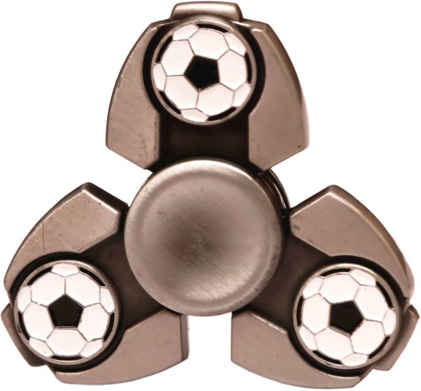 Montez Spintek CKF Football Metal Fidget Spinner Toy (Grey)