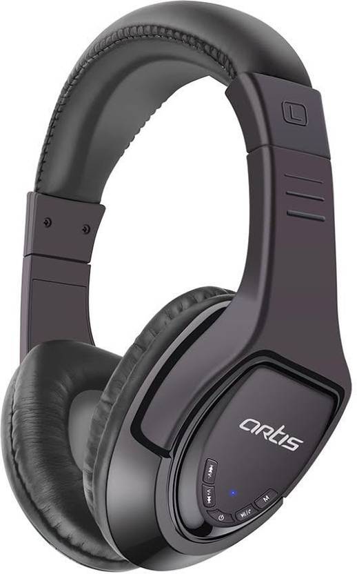 Artis Bh180m Bluetooth Headphone With Mic Fm Radio Micro Sd Card Reader Wireless Bluetooth Headphones Best Price In India Artis Bh180m Bluetooth Headphone With Mic Fm Radio Micro Sd Card Reader