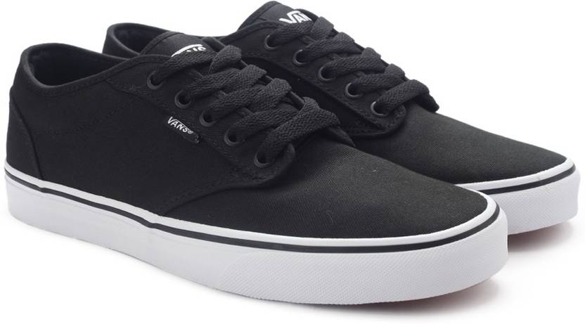 vans atwood canvas black and white vans atwood canvas black and white
