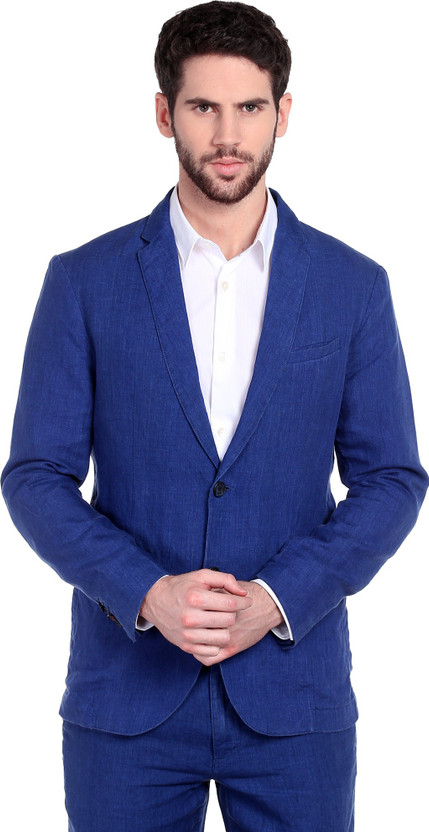 Single Breasted Casual Men Blazer 
