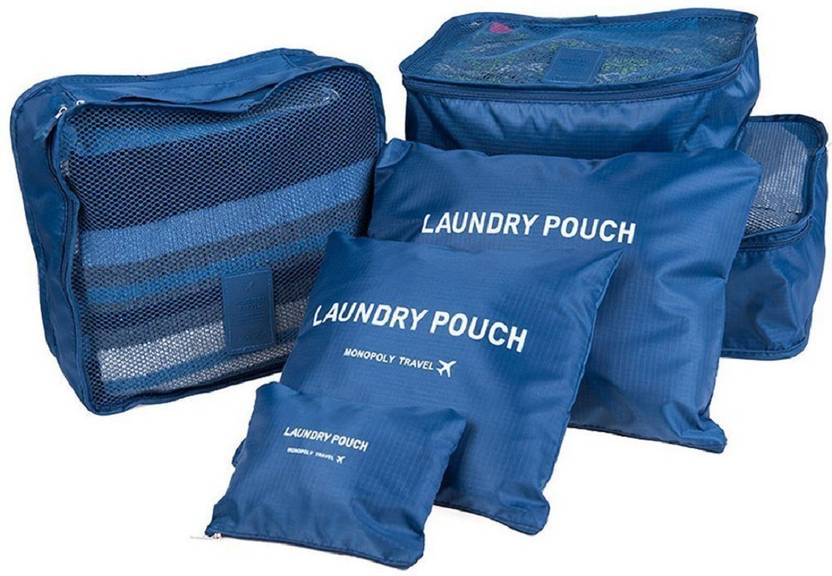 Italish Set Of 6 Laundry Pouch Luggage Bag Ng Cubes Travel Storage Italish Set Of 6 Laundry Pouch Luggage Bag Ng Cubes Travel Storage