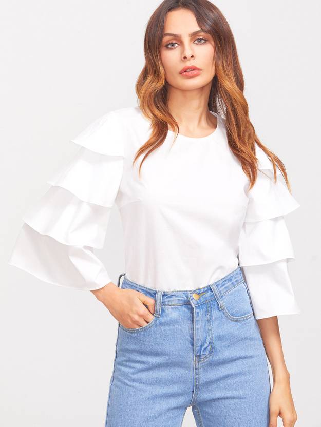 dracht casual bell sleeve
