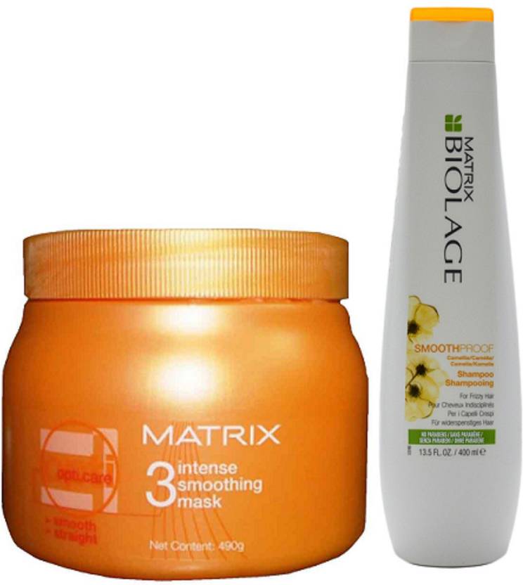 Matrix Opticare Smooth Straight Hair Mask With Biolage