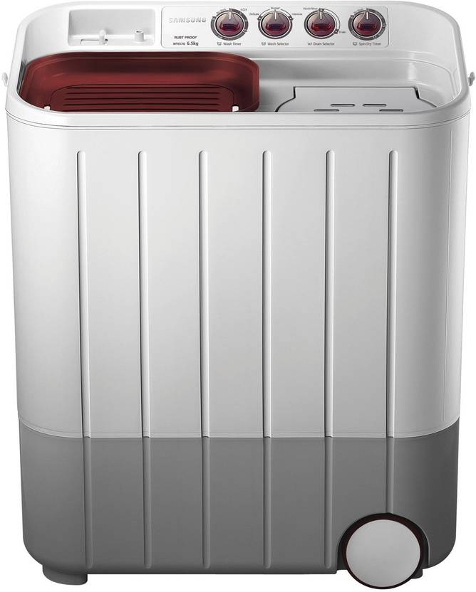 Samsung 6.5 kg Semi Automatic Top Load Washing Machine White Price in India Buy Samsung 6.5 kg