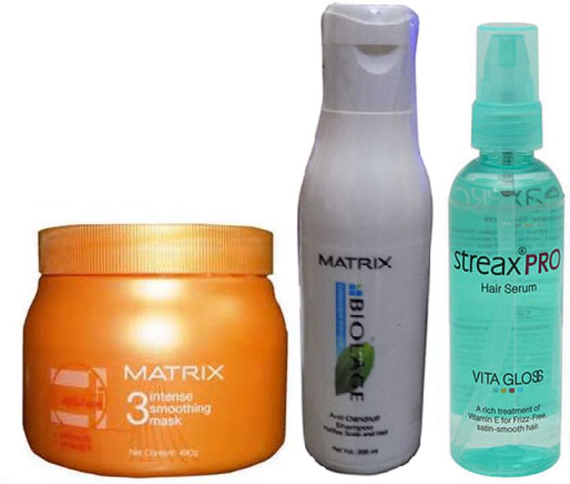 Matrix Opticare Hair Masque Biolage Shampoo Streax Pro Serum