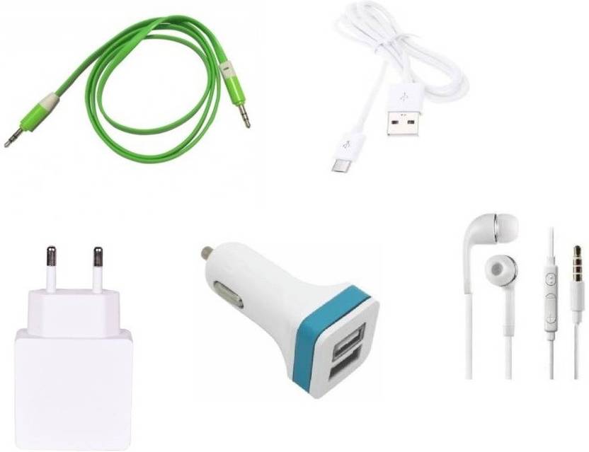 Poonam Enterprises Cable Accessory Combo for Gionee P5W ...