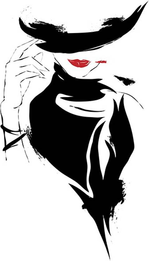 Black And White Girl Drawings Nike