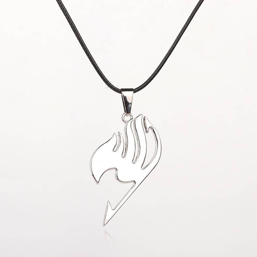 EFG Anime Fairy Tail Inspired Logo Silver Alloy Necklace Price in India -  Buy EFG Anime Fairy Tail Inspired Logo Silver Alloy Necklace Online at Best  Prices in India 