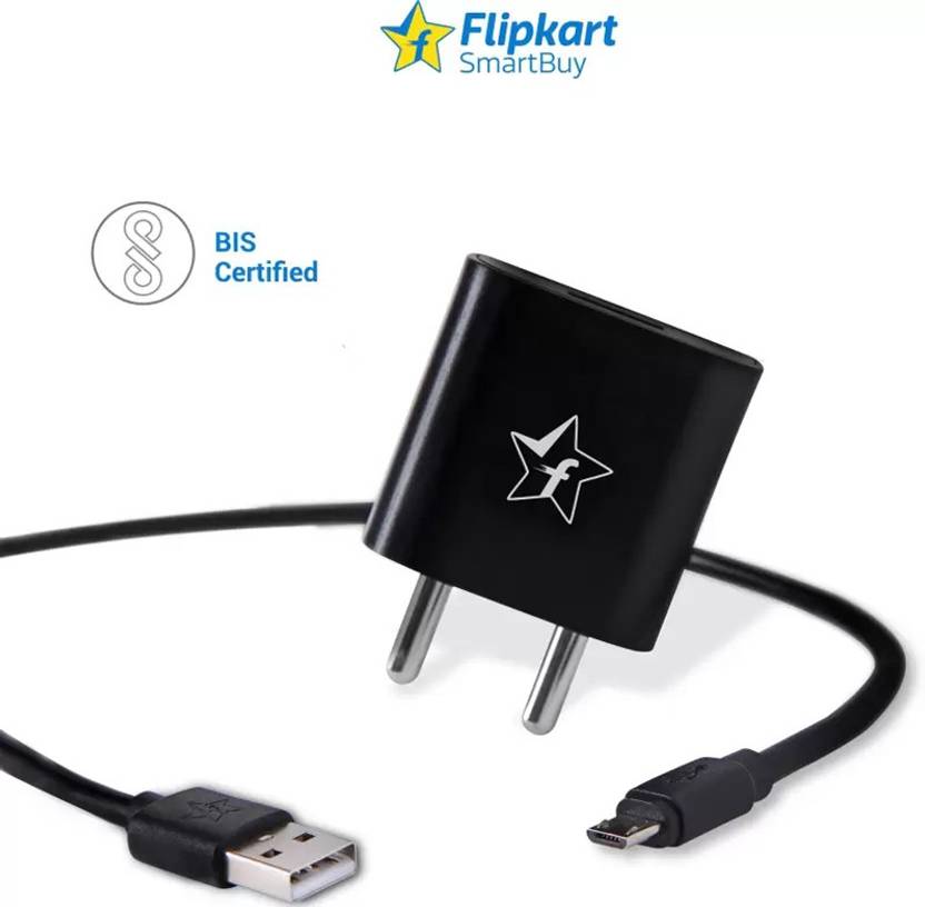 Flipkart SmartBuy 2A Fast Charger with Charge & Sync USB Cable