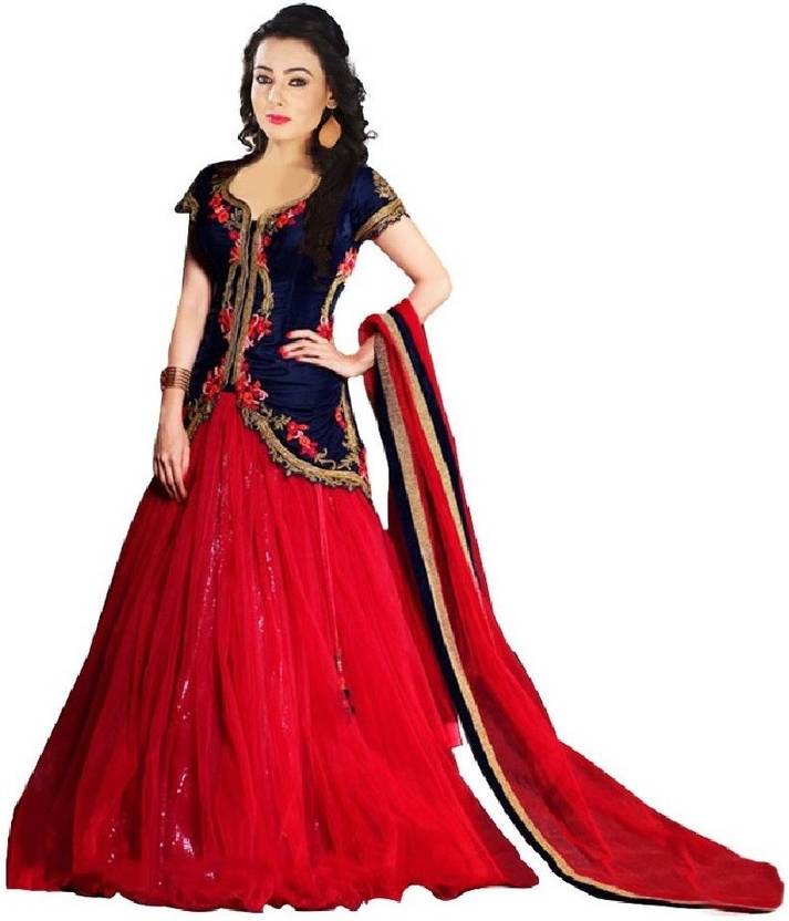 PURVA ART Self Design Traditional Lehenga