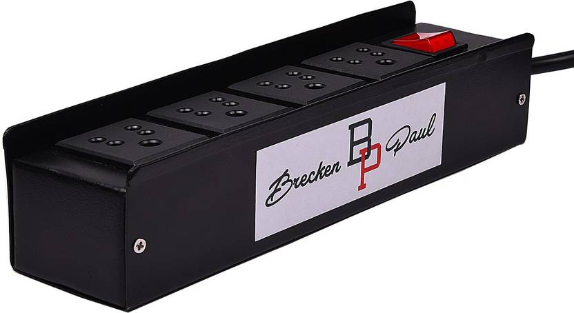 Brecken Paul 3 metres, 4 sockets Metal 240 A Five Pin Socket