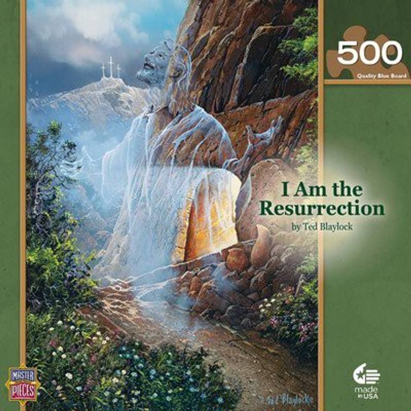 Masterpieces I Am The Resurrection Jigsaw Puzzle Art By Ted Blaylock ...