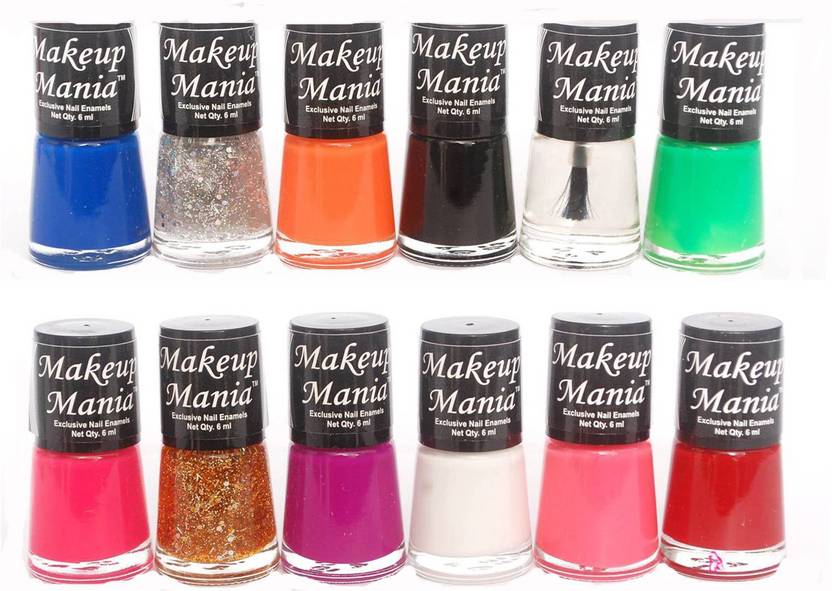 Makeup Mania Exclusive Nail Polish Set Of 12 Pcs Multicolor No Makeup Mania Exclusive Nail Polish Set Of 12 Pcs Multicolor No 73