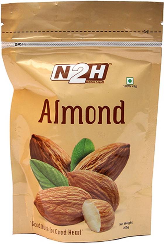 N2H Natural Almonds Price in India Buy N2H Natural Almonds online at