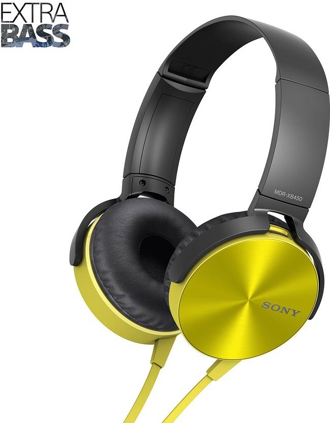 Sony MDRXB450 Wired Headphone Price in India Buy Sony MDRXB450