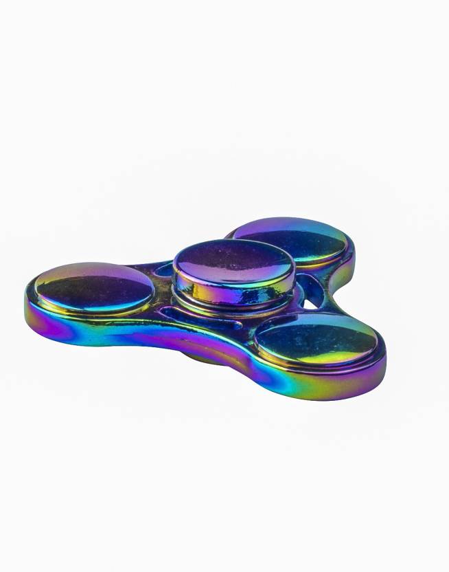 For 49/-(96% Off) Sirius Toys rainbow metal fidget Spinner at Flipkart