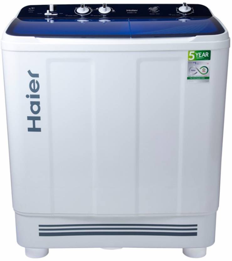 Haier 9 kg Semi Automatic Top Load White, Blue Price in India - Buy