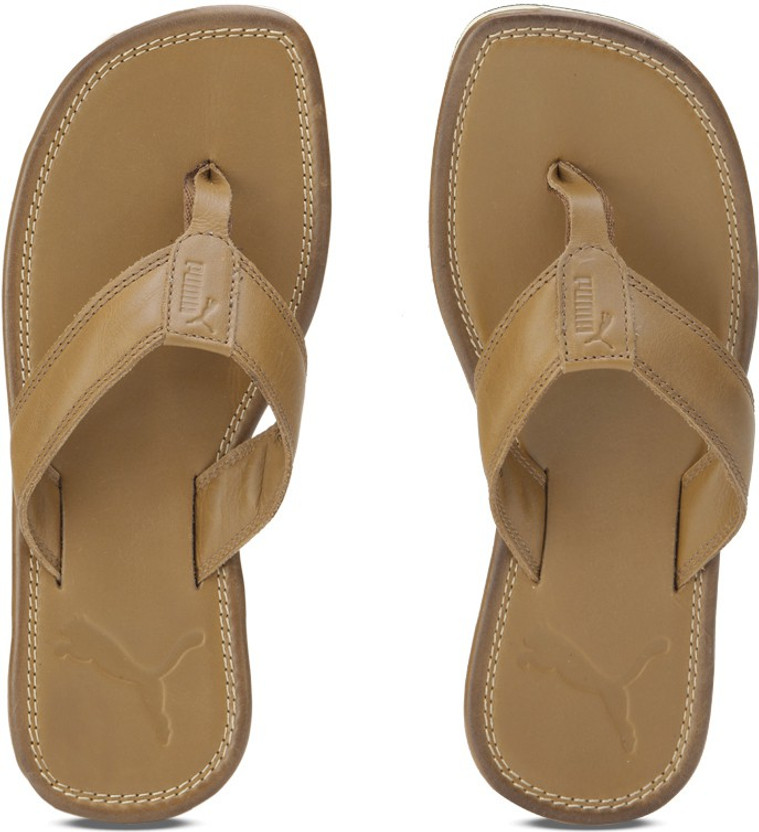 puma brown sandals