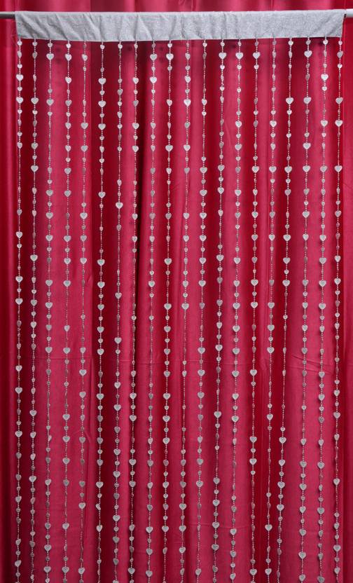 Kart Bazaar 213 Cm 7 Ft Satin Door Curtain Single Curtain Buy
