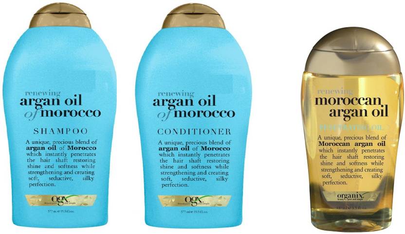 Ogx Imported Renewing Argan Oil Of Morocco Hair Care Set 2