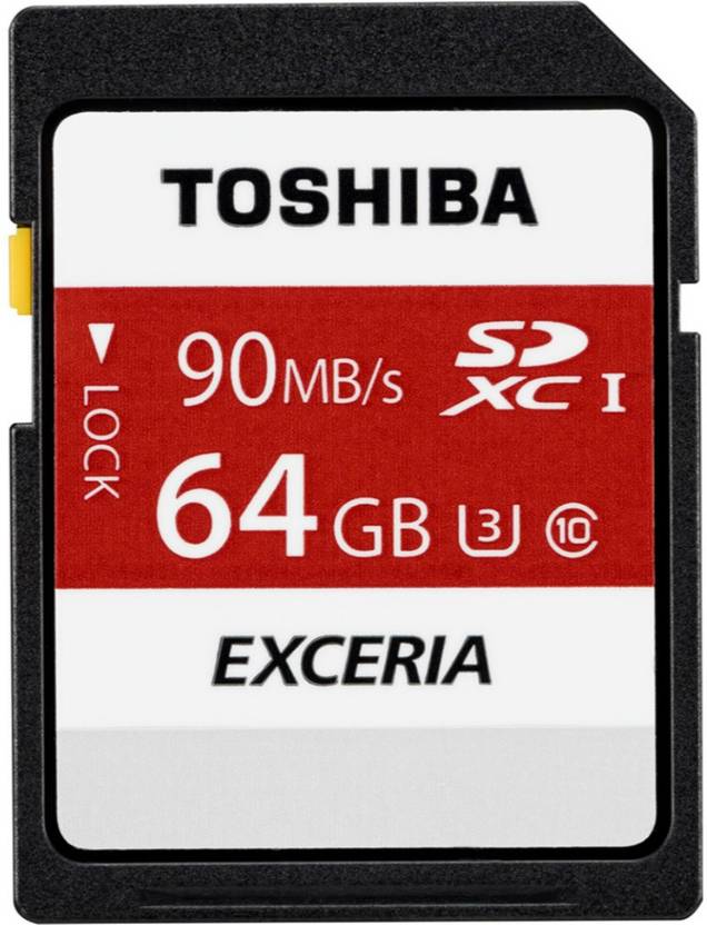 Na Exceria 64 Gb Sdxc Uhs Cl3 90 Mb S Memory Card Na Exceria 64 Gb Sdxc Uhs Cl3 90 Mb S Memory Card