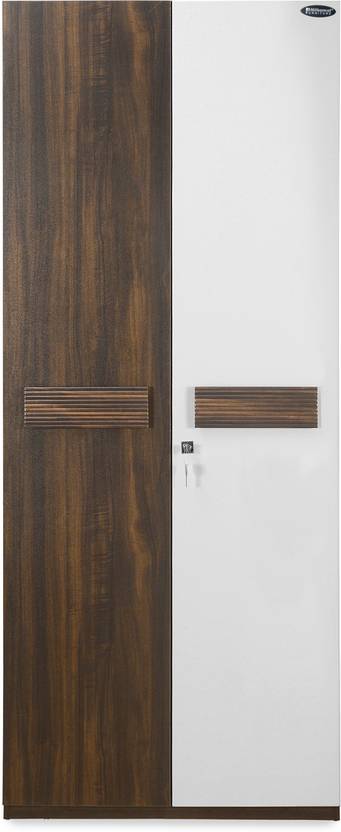 Nilkamal Lodgy Engineered Wood 2 Door Wardrobe Price In India