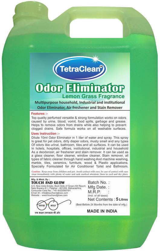 Tetraclean Lemon Grass Odor Eliminator Concentrate Lemon Grass